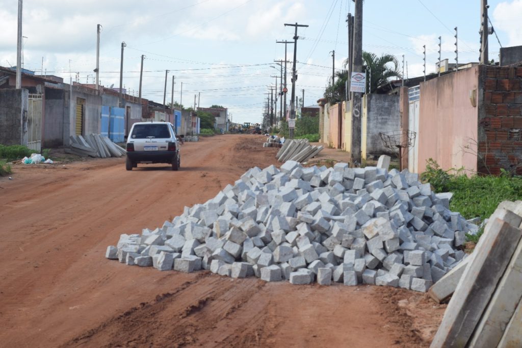 obras em rua