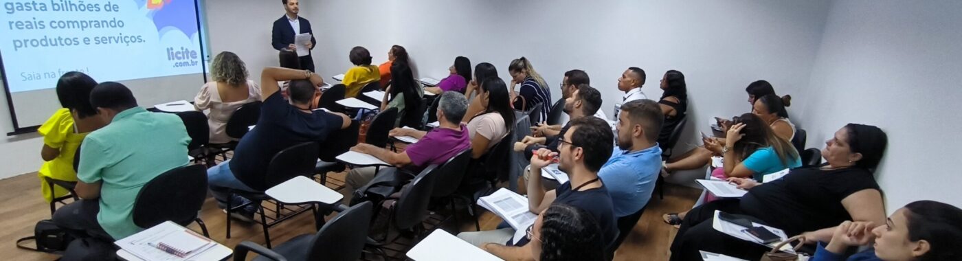 curso licitação em recife